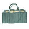 Changing Organiser Baby Storage Basket Folding Baby Nappy Caddy Organiser with Carry Handles