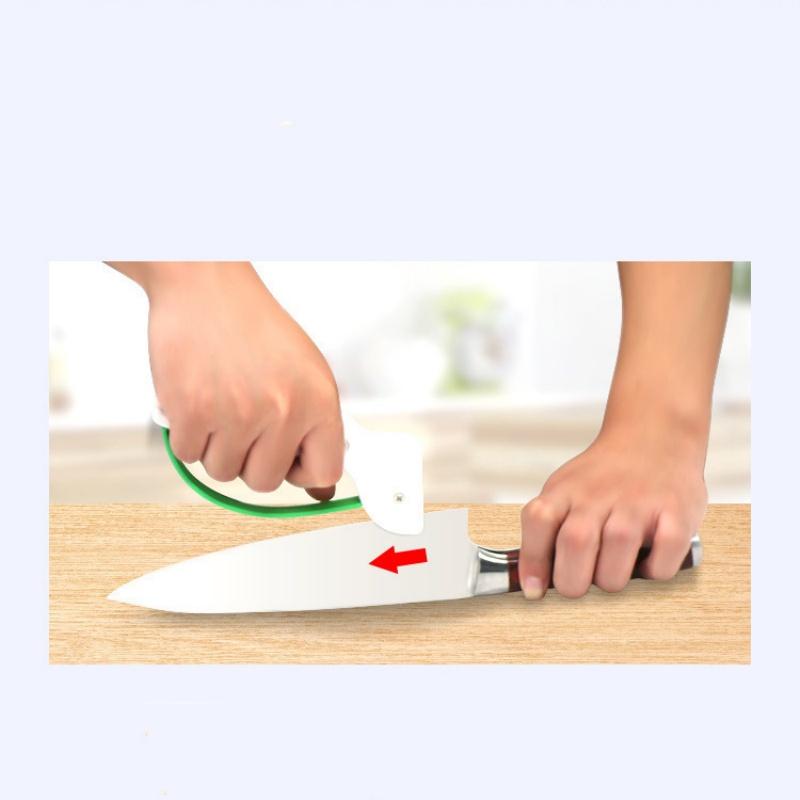 Kompakter Multi-Tool-Schärfer - Langlebiger Handheld aus Wolframstahl, Profiqualität für Messer, Äxte & Wellenschliffklingen