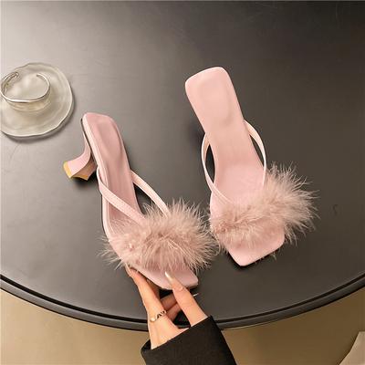 Flip Flops Platform Fashion Womens Shoes 2025 Female Sandal Clear Heels Corrective Luxury Girls Comfort High Heels Slippers