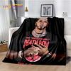 Free Anuel AA Rapper Hip Hop Soft Blanket,Soft Throw Blanket for Home Bedroom Bed Sofa Picnic Travel Cover Child Gift