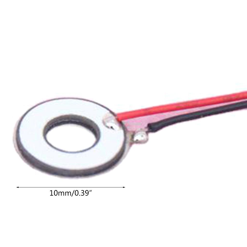 10mm Ultrasonic Humidifier Film Plate Ceramic Atomizer Mist Maker Piezoelectric Transducer Humidifier Accessories