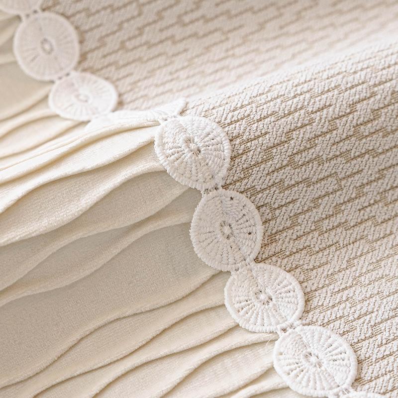 New French Cream Style Sofa Cushion Universal In All Seasons, High-End Light Luxury Non-Slip Sofa Cover Cloth Cover Towel