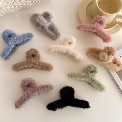 High-End Plüsch Hai-Klammer - 2025 Trendiges Haaraccessoire für Frauen