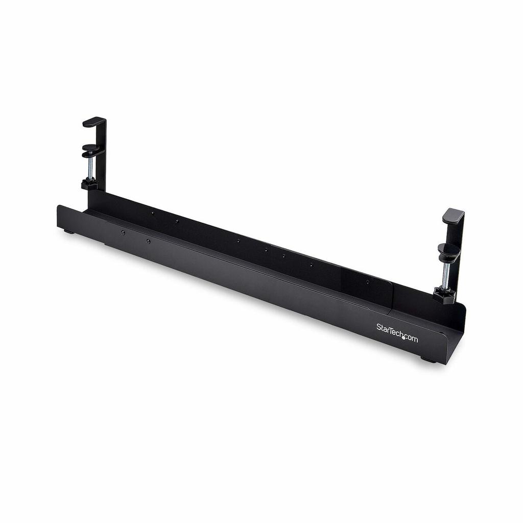 Cable Organiser Startech CALB-DESK-CABLE-TRAY Black Steel