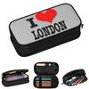 London UK England Pencil Cases for Student Gifts Pen Box Pencil Bag Large Capacity Pencil Pouch