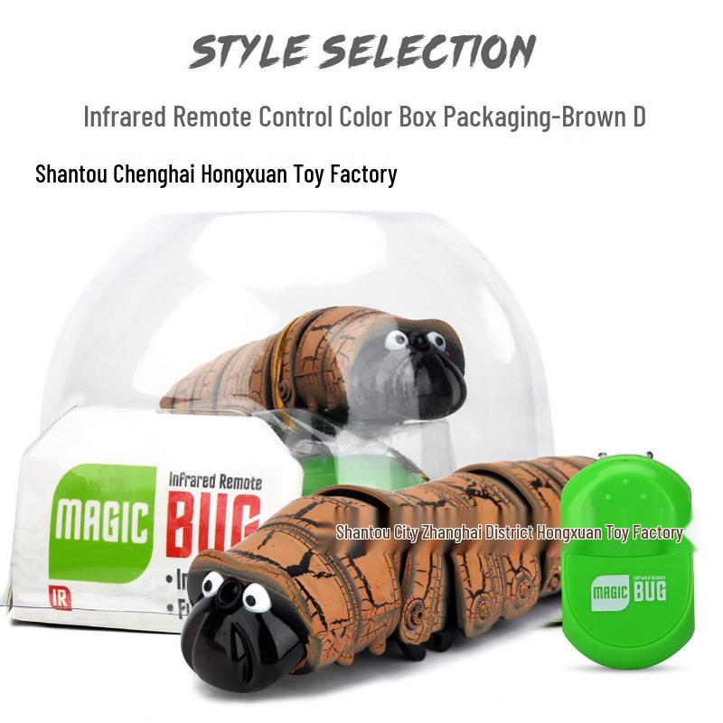 Remote Control Infrared Caterpillar Prank Toy