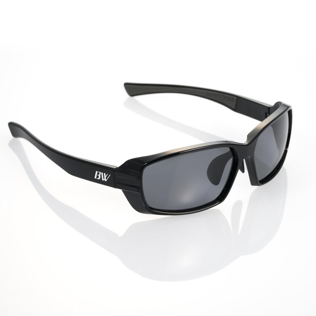 Polarized Sunglasses Gloss Black SMOKE [Bunnywalk] BW-032 BW-0321F