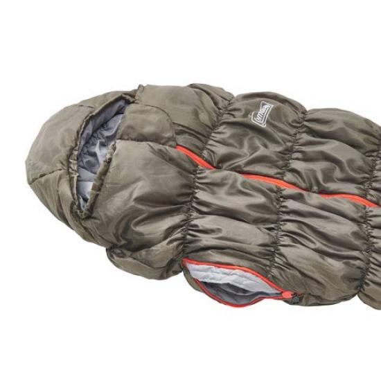 Coleman Sleeping Bag Cornet Stretch 2 L0 Usable Temperature 0 degrees Mummy Type Khaki 2000031104