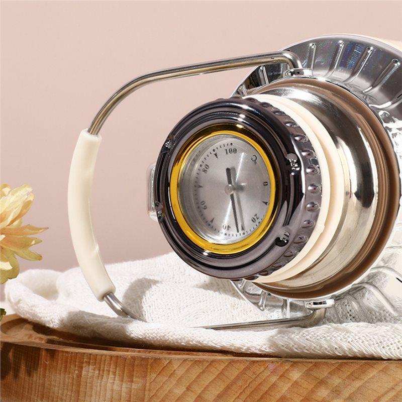 Tragbarer Isolierkessel 316 Edelstahl Große Kapazität Outdoor-Sport-Wasserflasche Teezubereitungstopf Reisebecher