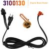 3100130 Engine Block Heater for Chevrolet for GMC 6.6L Duramax Diesel (2001-2008) Engines– 120V 1000W for Express 2500/3500, Silverado 2500/3500