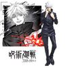 1pc Spell Battle Anime Character Gojo Satoshi Action Character PVC Statue Collection Model Toy Gift Anime Figure