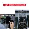 6PCS Glossy Black Carbon Pillar Posts Fit For  Dodge PT Cruiser 2000-2010 2011 2012Car Door Window Column BC Trim Sticker Cover