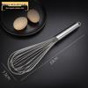Island Qi Stainless Steel Egg Whisk - Modern, Simple Baking Utensil for Mixing Egg and Cream