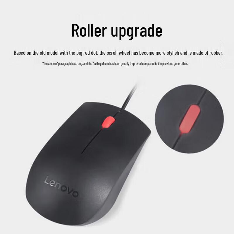 Lenovo EMS537A Wired USB Mouse