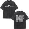Rapper Nf Hope Tour Maglietta Uomo Moda Hip Hop Vintage Lavata Manica Corta T-shirt Cotone Casual Oversize T-shirt Regalo per Fan