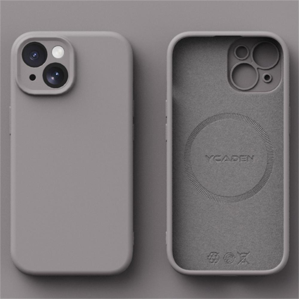 Liquid Silicone Magnetic wireless charging Case for For Iphone 16 Pro Max 15 Pro 14Pro Max 13 12 11 Soft Skin Smooth Cover Bumper