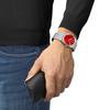 TISSOT PRX Collection Quartz Movement Men's Watches Watch 40mm Red Watch Dial Stainless Steel Watchband T137.410.11.421.00