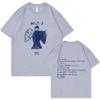 Rapper Milo J Tour T-shirt 111 Album Merch T-Shirts Men Women Fashion Hip Hop Short Sleeve T Shirt Fans Gift Harajuku Streetwear
