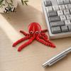 Octopus Sensory Toy 3D Printed Toy, Articulated Figurine with Movable Joints, Plastic Sea Animal Stress Relief Fidget for Kids Adults Model