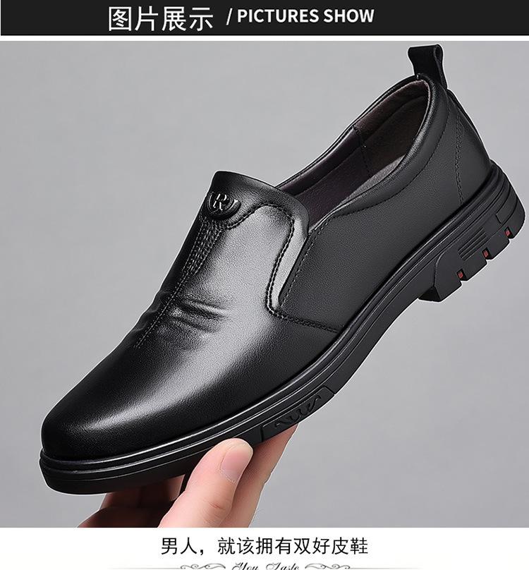 Fashion 2024 New Genuine Leather Men Leather Shoes Fashion Casual Hollow Out Sandals Male Designer Non-slip Soft Bottom Shoes for Men