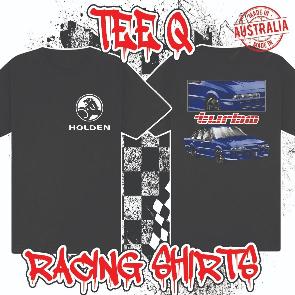 Men s and Women s T-shirts Holden Commodore VL Turbo Calais RB30 ~ Premium Black Gildan Cotton Tee XXL