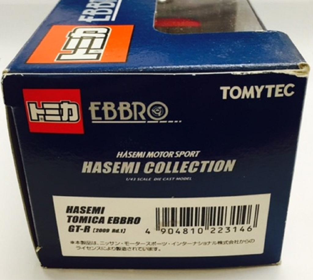 Tomica Ebro Hasemi 2009 Completed Product 1/43 GT-R #3