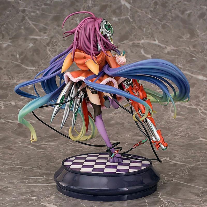 Anime Game No No Life Character Zero Schwi 17 Pvc Figure Statue Toys Box With
