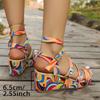 Fashion Fashion Thick Soled Woman Shoes 2025Summer New Round Toe Flat Shoe Simple Versatile Women's Sandals Anti Slip Women Flat Sandals