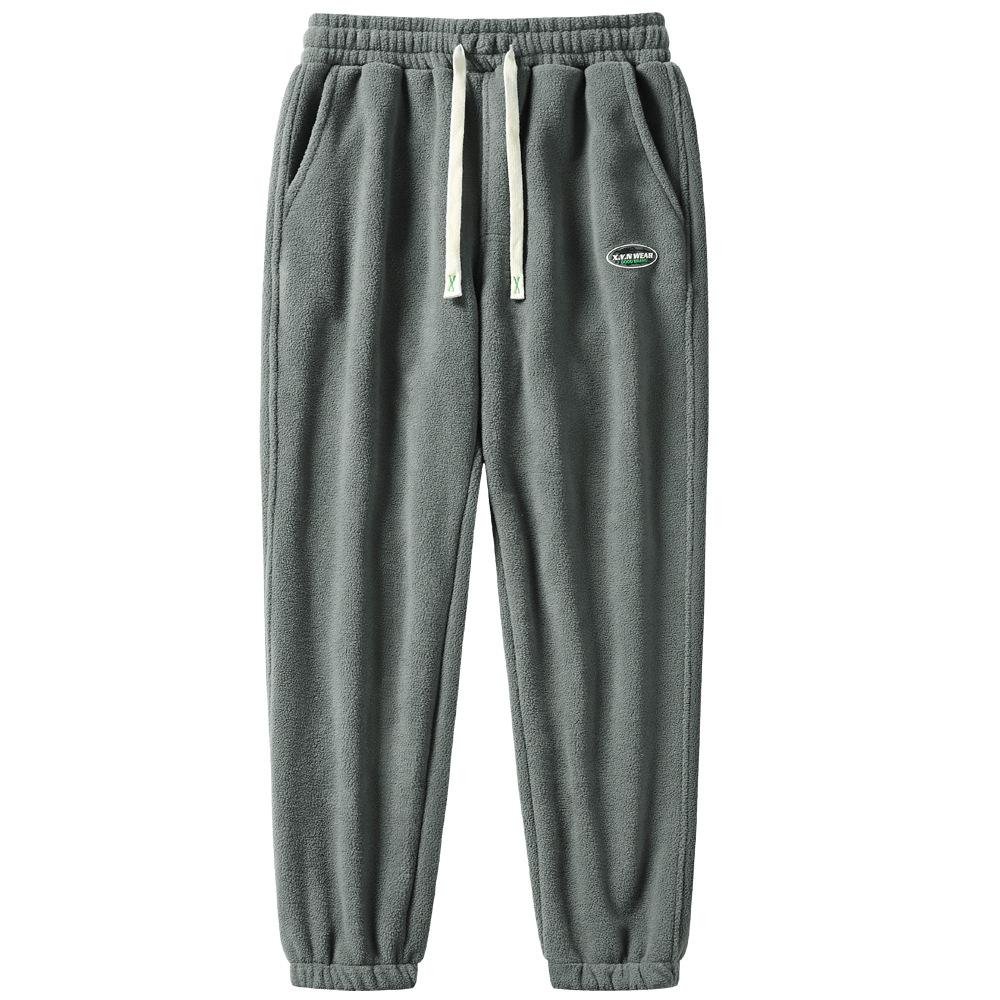 Polar Fleece Sweatpants Plus Βελούδινο χοντρό casual παντελόνι Loose αθλητικό ανδρικό παντελόνι μεγάλου μεγέθους