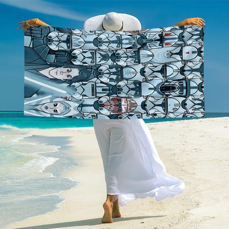 Warhammer Fashion Beach Towel: Ideal for Summer Adventures Soft, Absorbent and Quick Drying Suitable for Swimming and Bathing