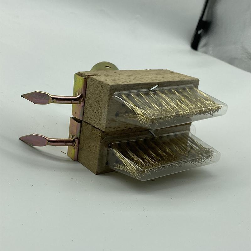 Eco-Friendly Portable Replacement Wire Weeding Brush Extra Hard Copper Plated Wire Long Handle Wooden Floor Brush Household