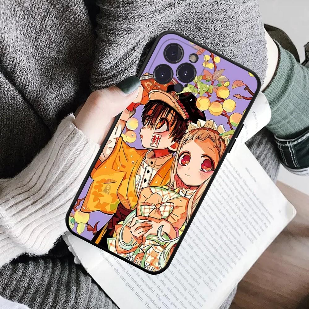 Toilet Bound Hanako Kun Phone Case For IPhone 16 15 8 7 6 6S Plus X SE XR XS 14 11 12 13 Mini Pro Max Mobile Case