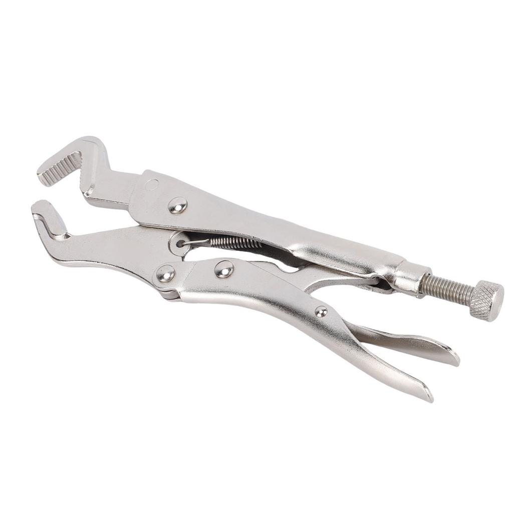 Multipurpose Locking Pliers Curved Jaw Needle Nose Locking Pliers for Welding Woodworking Metal Repair
