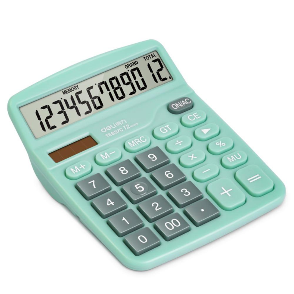 Accounting Tools Electronic Calculator Dual Power Supply Solar Calculator  Learning Tools