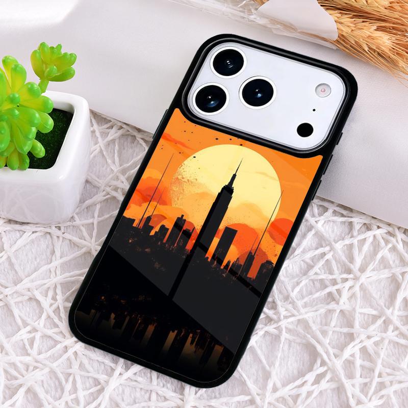 New York City weiche stoßfeste Handyhülle für iPhone 17 Air 16e 15 11 12 14 13 Pro Max Hülle Coque