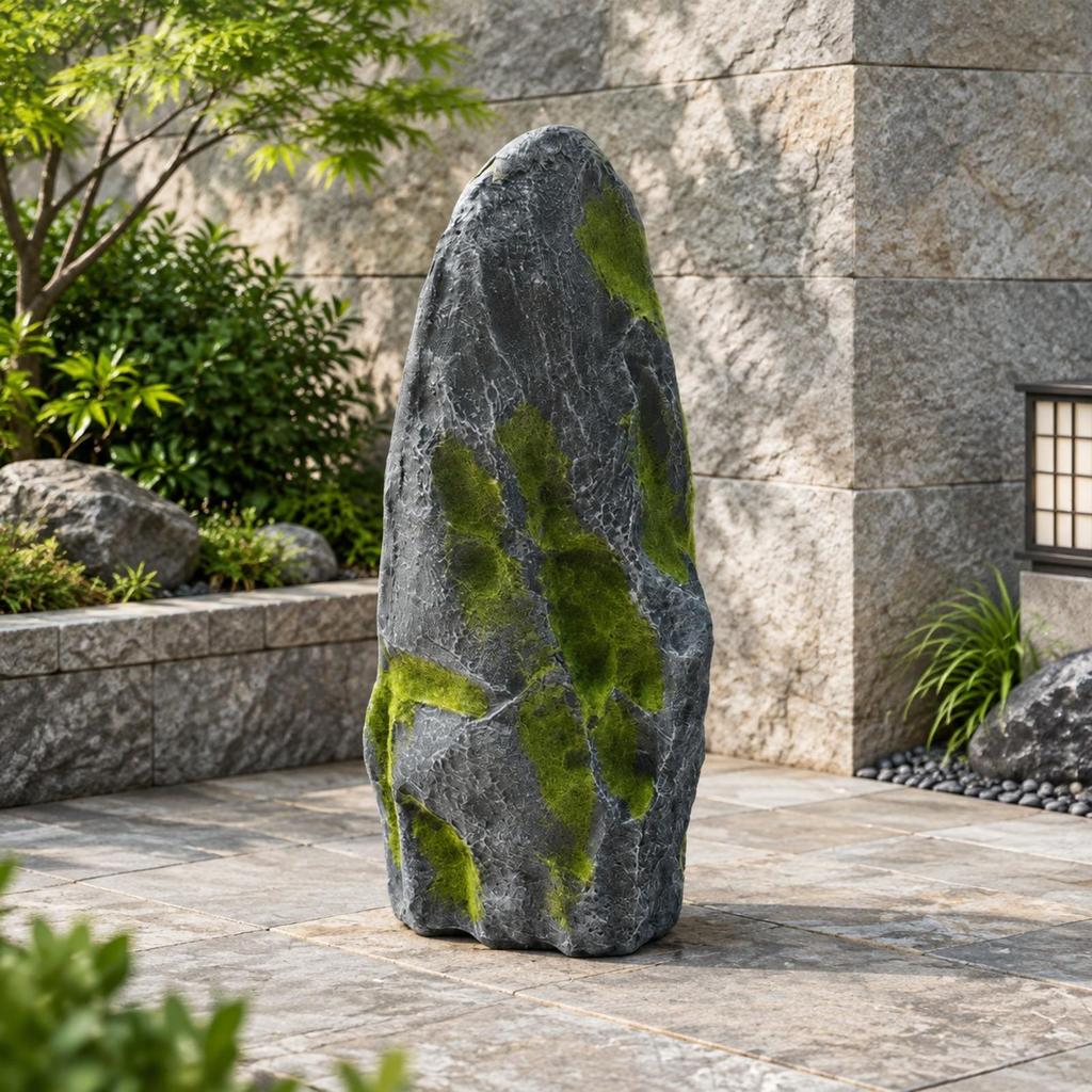 Fiberglass Artificial Landscape Stone Indoor Outdoor for Commercial Areas