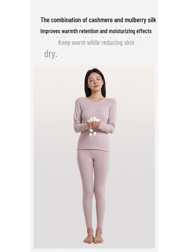 Women's Cashmere Silk Autumn Thermal Wear: Class A German Quality