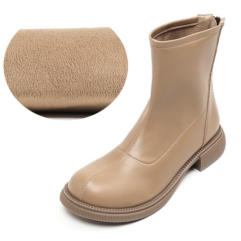 

Челси Эластичные Скинни Ботинки Зима Новые Ботинки с Большой Головкой Скинни Короткие Ботинки Женские Ботинки Мартин Женский Большой Размер Женская Обувь 43