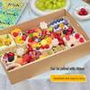 Disposable Kraft Paper Picnic & Fruit Boxes