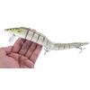 Floating Eel Lures Crankbait Multi Jointed Swimbait 23cm 42G Artificial Baits with Treble Hook 13 Segment Fishing Tackle