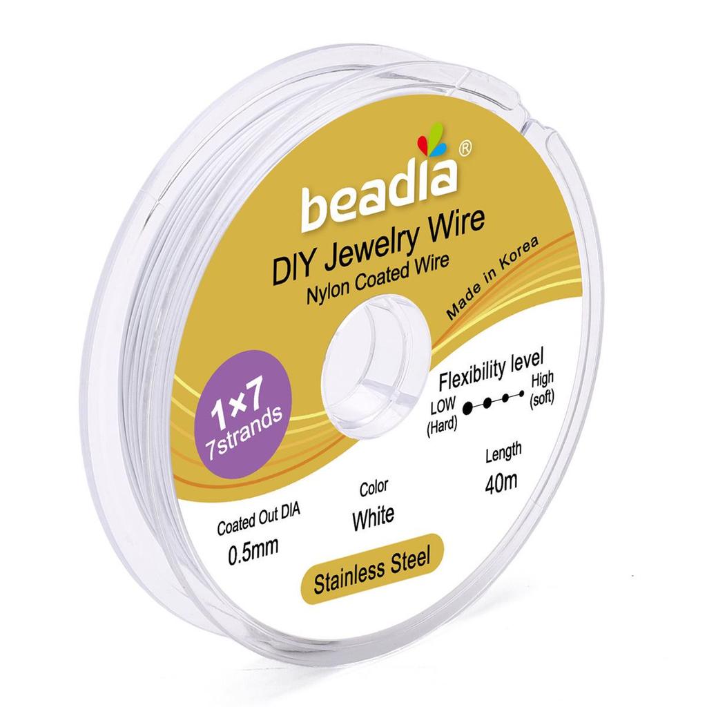 Korejský nerezový drát 304 zlaté barvy pro navlékání korálků pro DIY výrobu šperků.