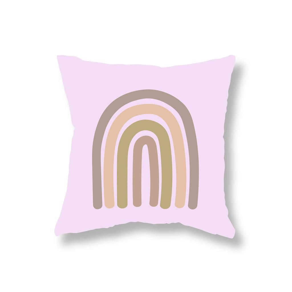 Pumpkin Cat Throw Pillow Cover Bohemian Abstract Simple Geometric Set Sofa Decor Room Office Game Chair Cushion  Home