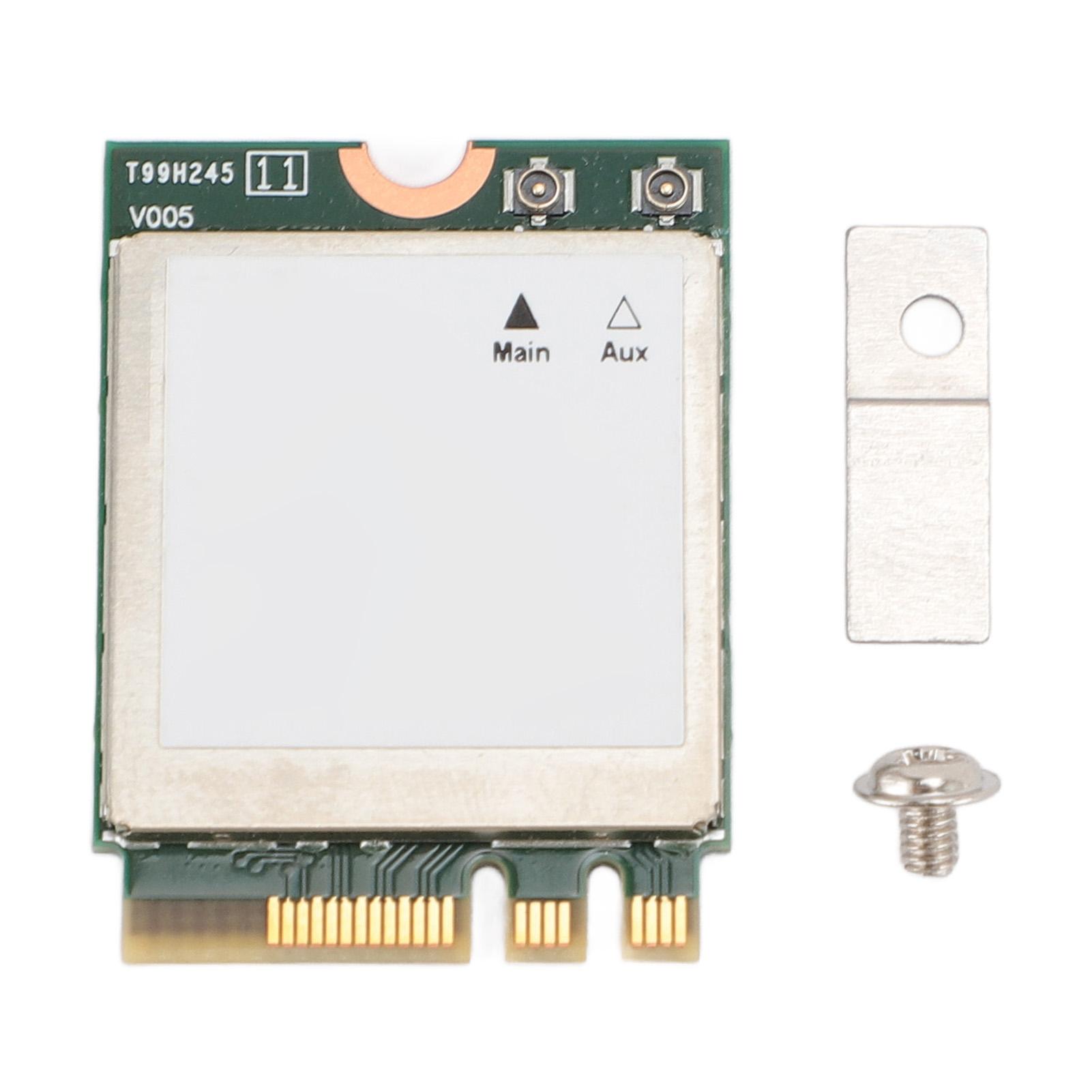 

Wireless Network Card MT7921K 1800Mbps M.2 NGFF Interface MU-MIMO Dual Band PC WiFi Card for Work