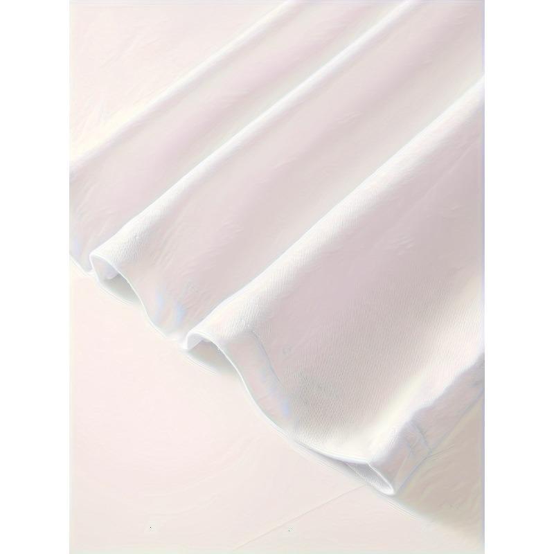 Damen T-Shirt mit Smiley-Gesichtsdruck auf der linken Brust, Rundhalsausschnitt, Kurze Ärmel, Lässiges Alltags-Top