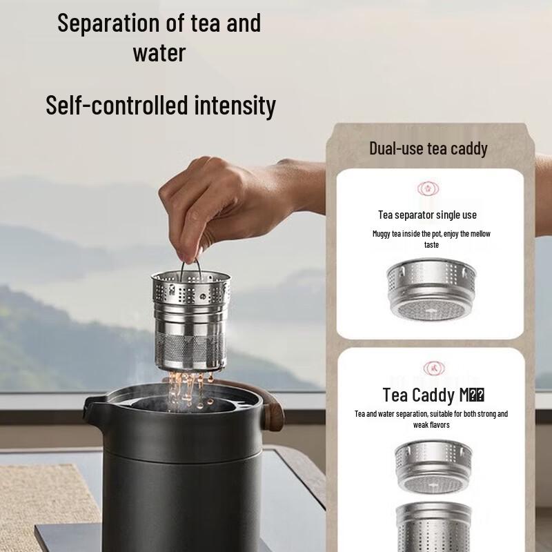 SUPOR 316L Stainless Steel Insulated Tea Pot