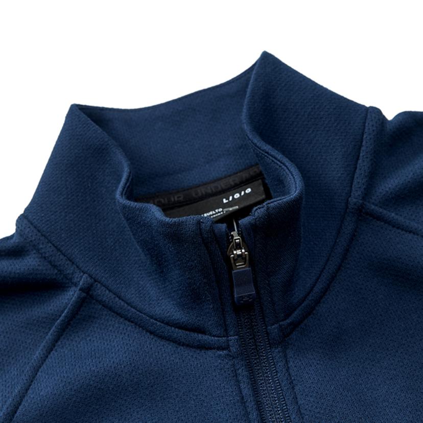 Under Armour Competition Training Knit Sports Stand Collar Logo Jacket Men Jacket Academy-Blue 21600307-408