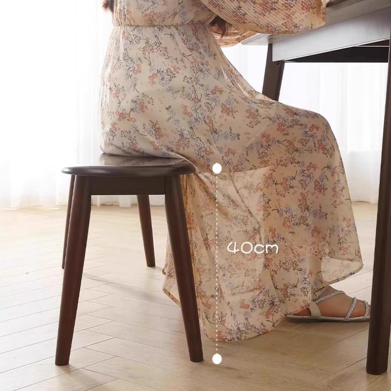 Solid Wood Benches Dining Stools Living Room Multifunctional Wooden Stool Entrance Luxury Rectangular Footstools Furniture