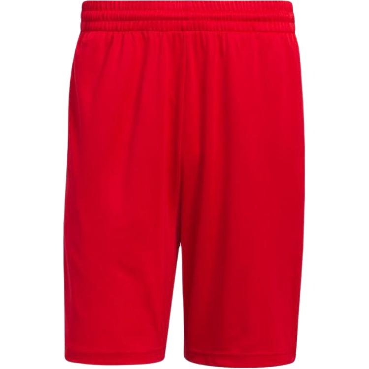 Adidas Three Stripes Quick-Dry Basketball Shorts Men Shorts Light-Crimson IC2456