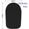 Sliding Mat for Stand Mixer,Mixer Mover Slider Mat Pad,Heat Resistant Mat For Appliance,Kitchen Aid Mixers Accessories. (Black, For 4.5-5 Qt Mixer)