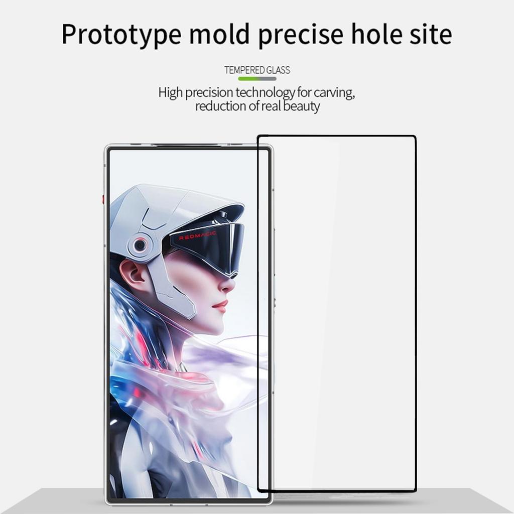 For ZTE nubia RedMagic 10 Air 5G Tempered Glass Film PINWUYO JK Series-2 9H Full Screen Protector